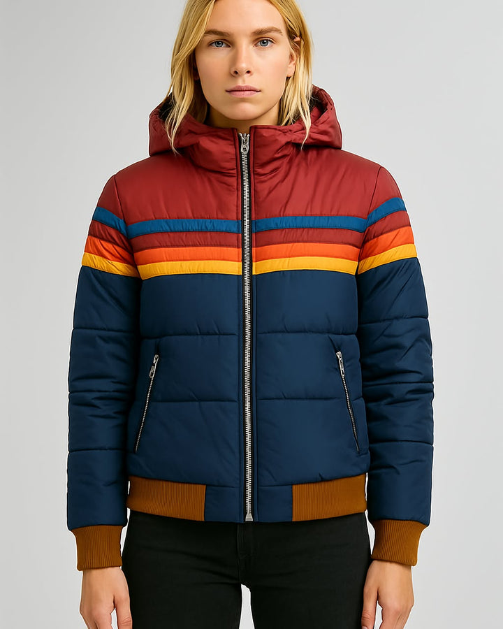 Rubie™ - Rainbow Puffer Jacket
