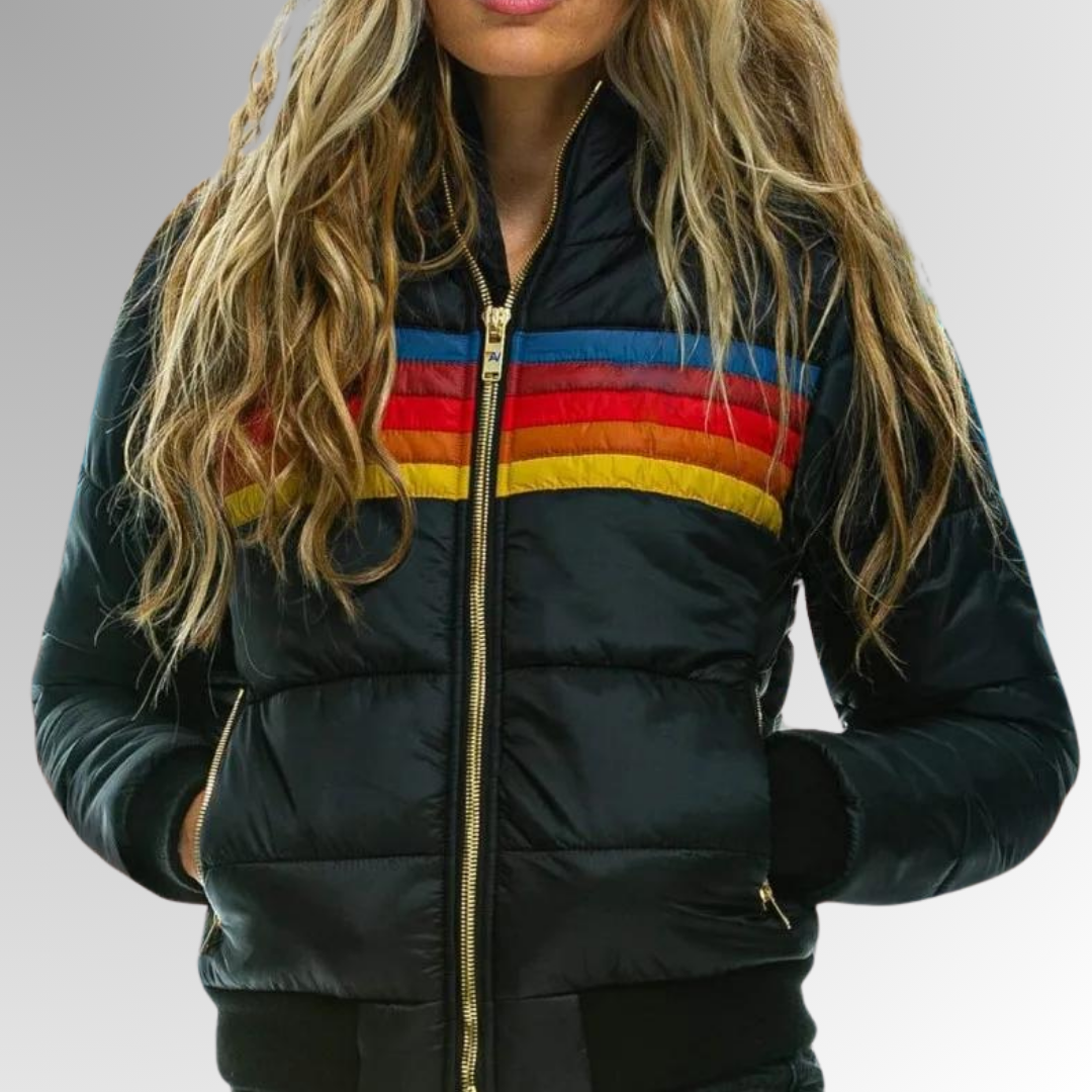 Rubie™ - Rainbow Puffer Jacket