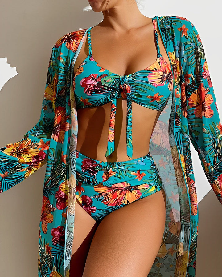 Sarah™ - Bikini Set with Cover-Up
