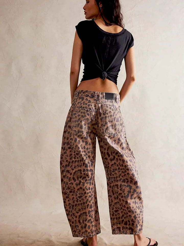 Terry™ - Print Baggy Jeans