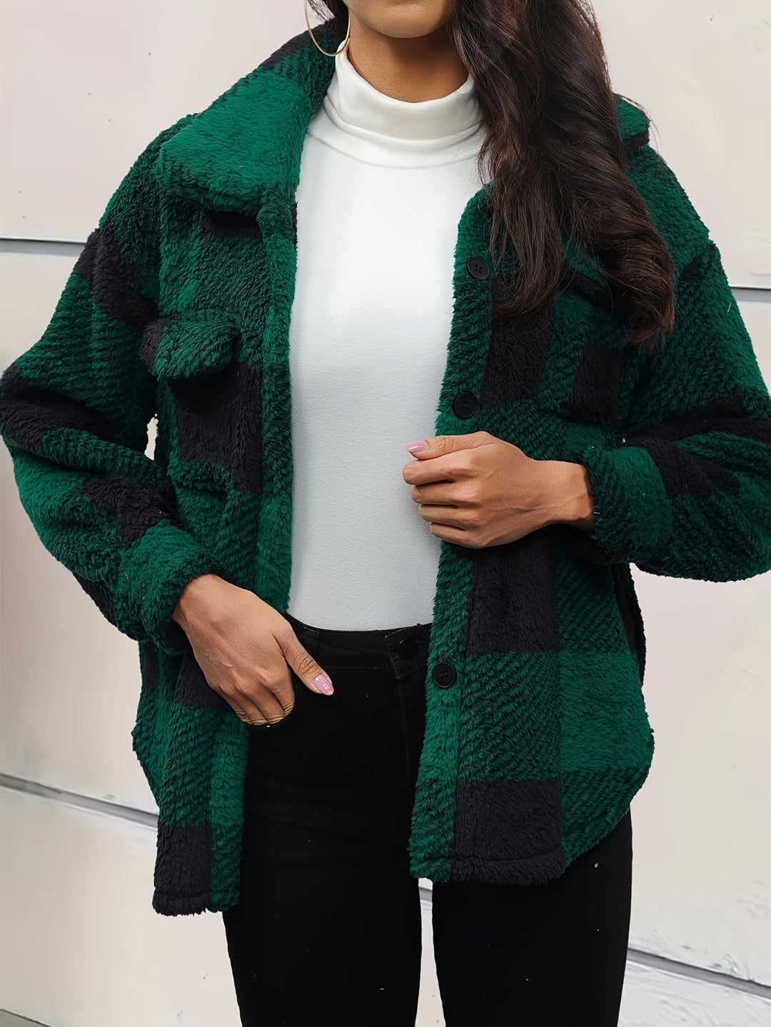May™ - Stylish Fleece Oversized Jacket