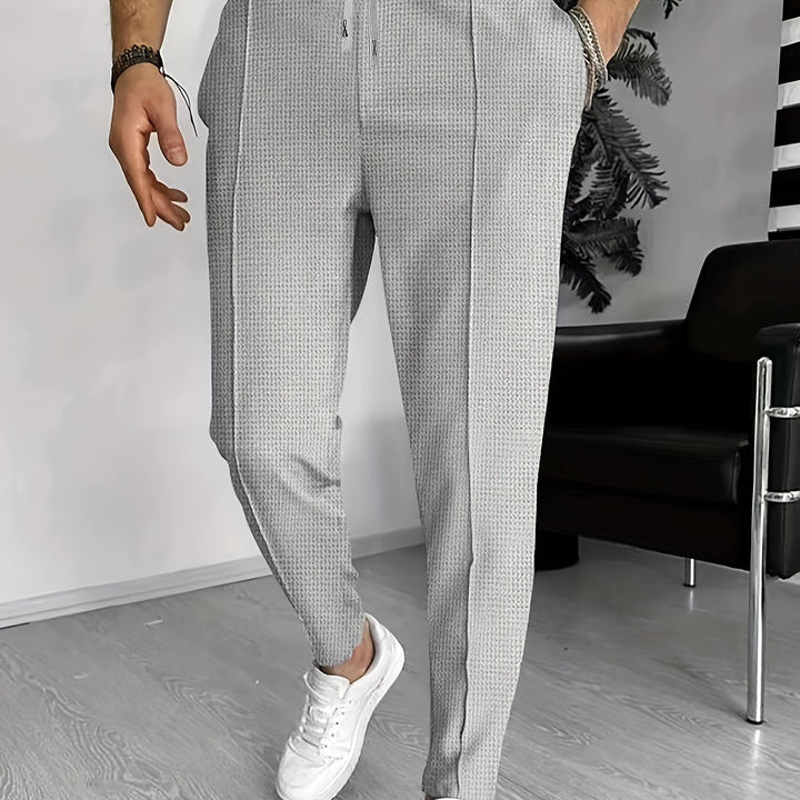 Casual Trousers with Drawstring
