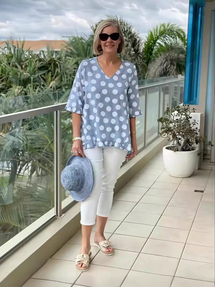 Rita™ - Elegant Vintage Top