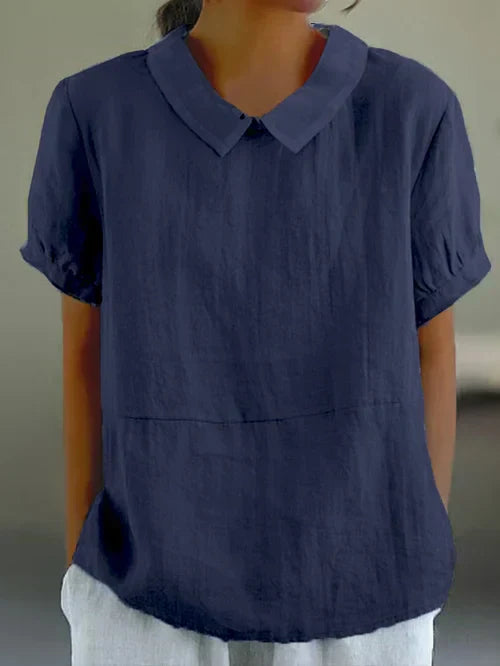 Ramona™ - Relaxed Fit Collared Blouse