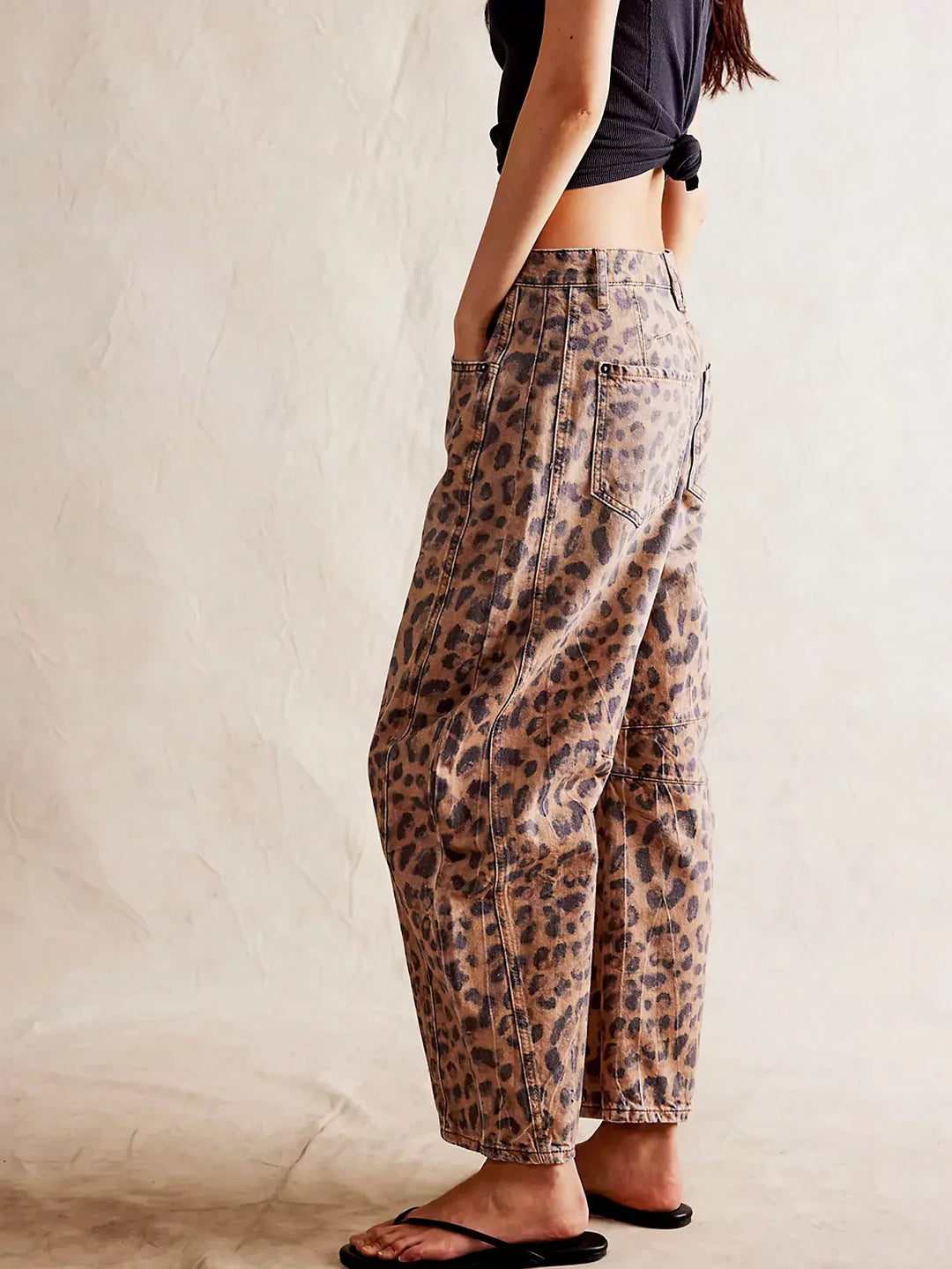 Terry™ - Print Baggy Jeans