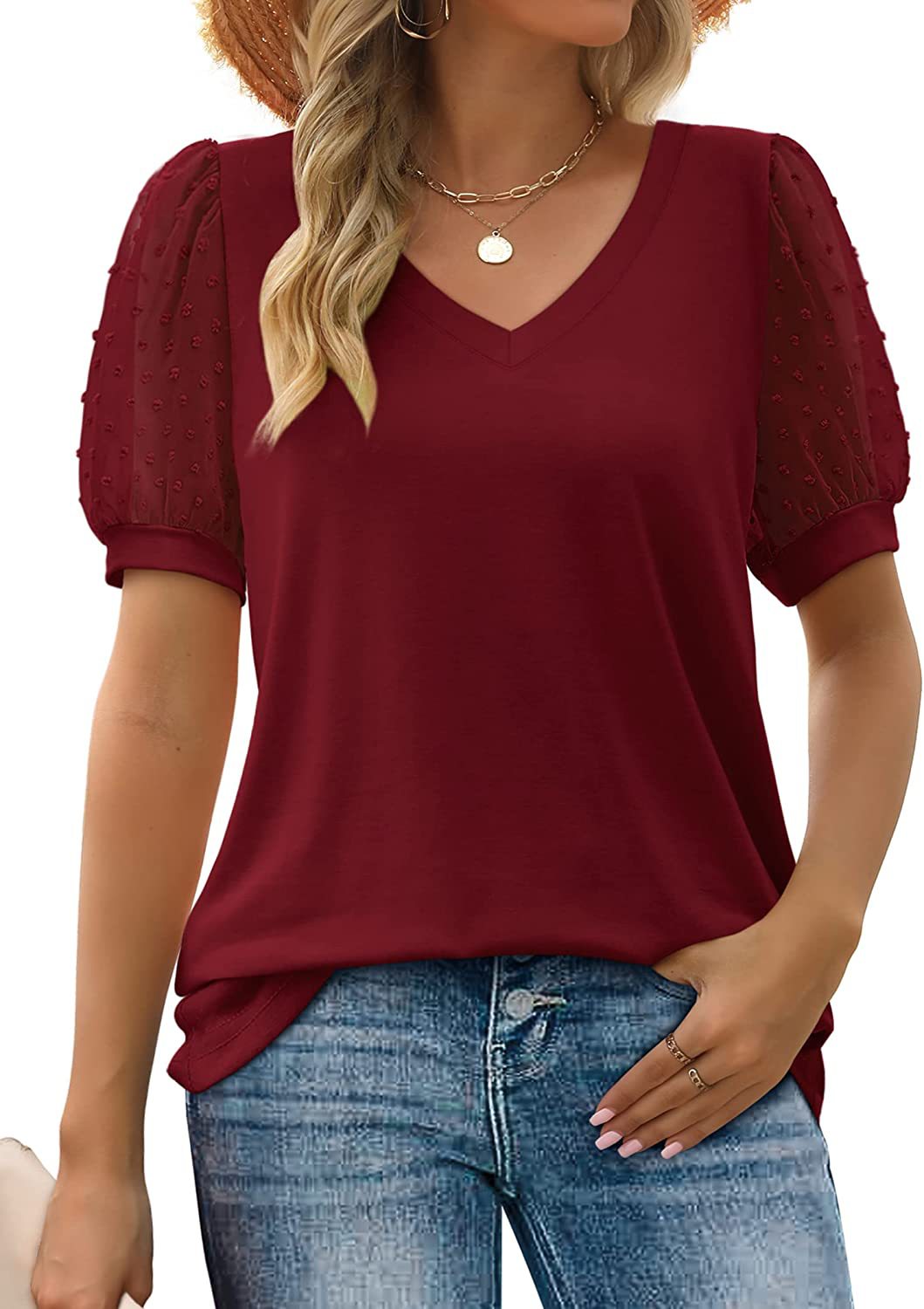Finley™ - Top With V-neck