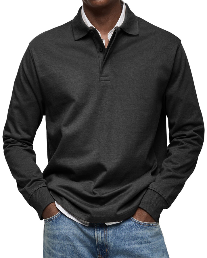 Xander™ - Casual Long sleeve polo