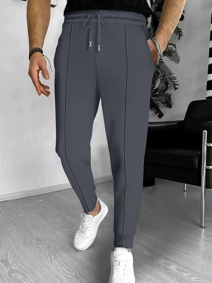 Casual Trousers with Drawstring