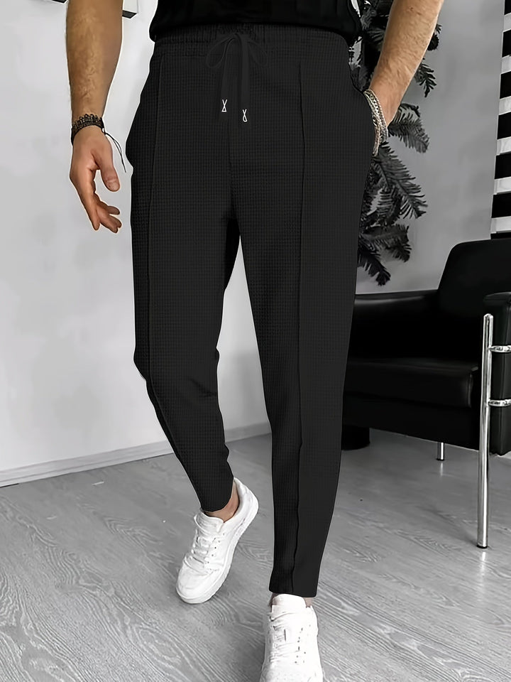Casual Trousers with Drawstring