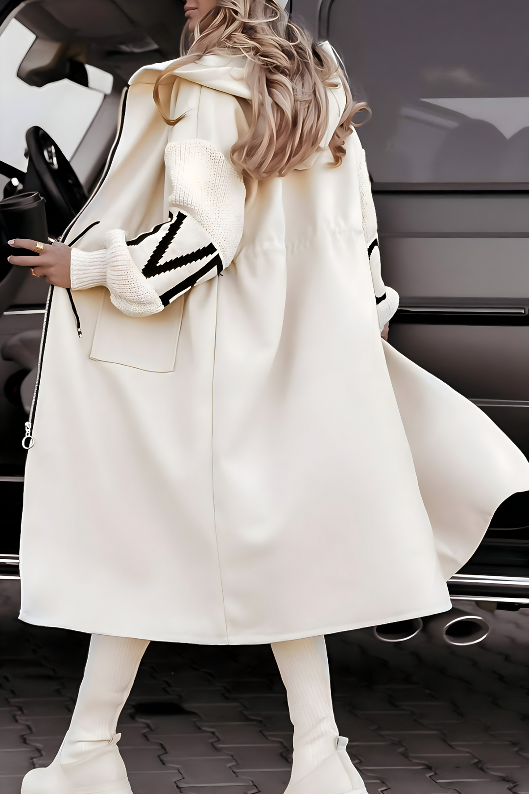 Francesca™ - Elegant Hooded Coatigan