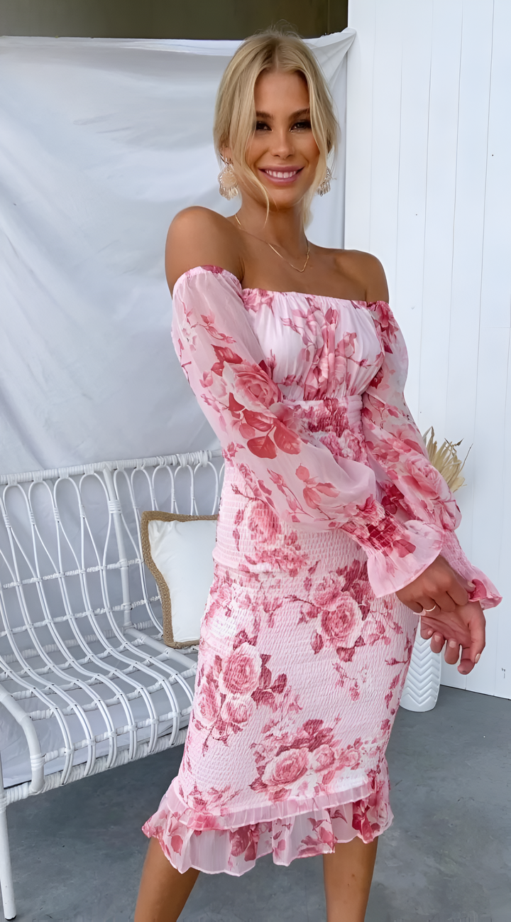 Madel™ - Blooming Elegance Dress