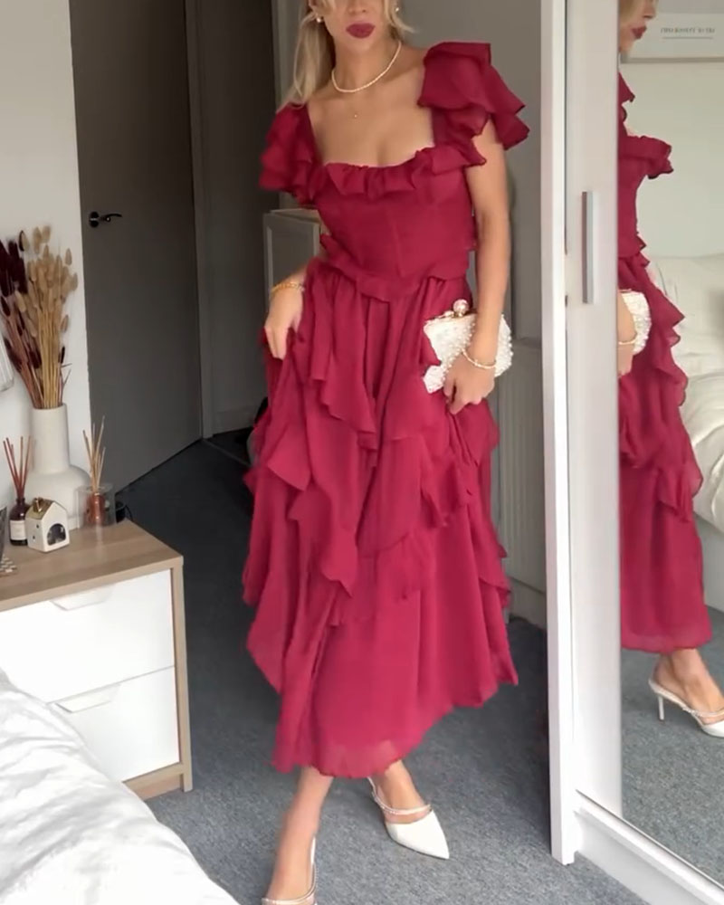 Claudine™ - Ruffle Dress