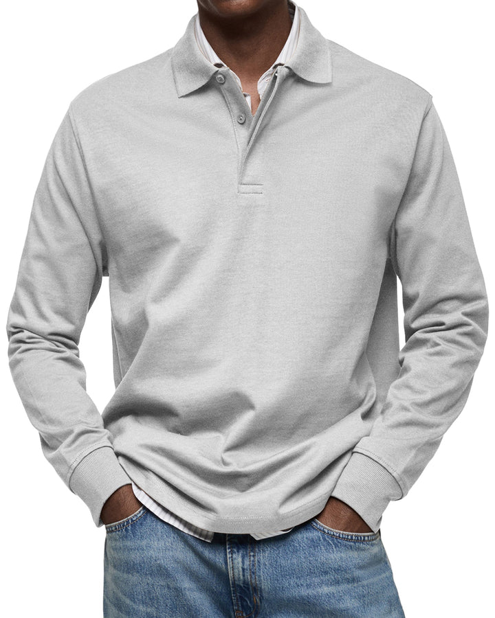Xander™ - Casual Long sleeve polo