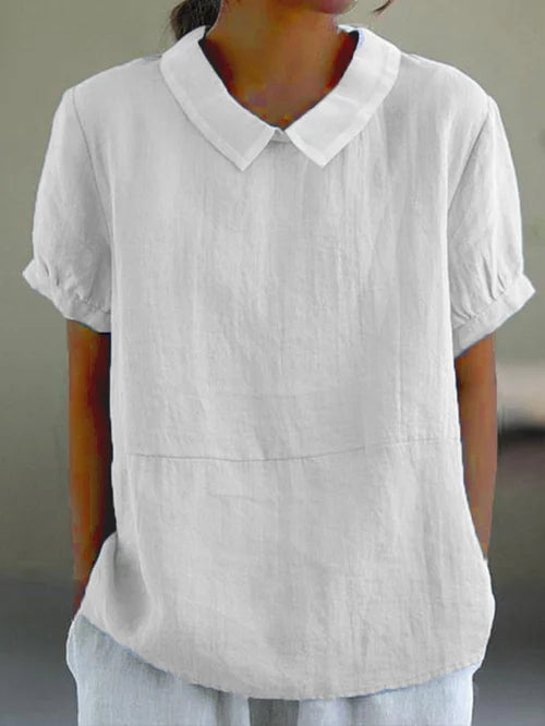 Ramona™ - Relaxed Fit Collared Blouse
