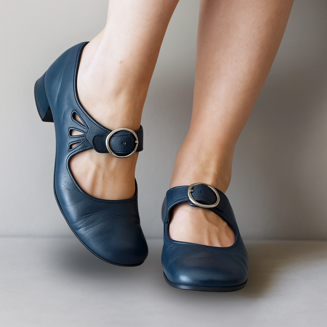 Kylie™ - Orthopedic Leather Shoes