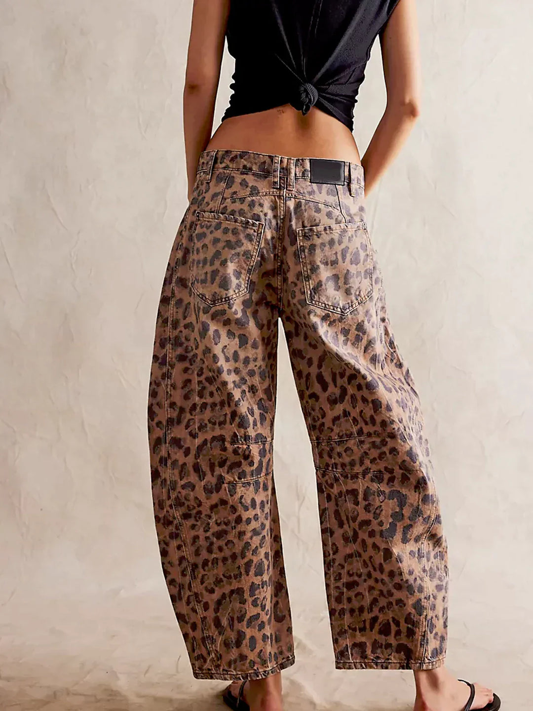 Terry™ - Print Baggy Jeans