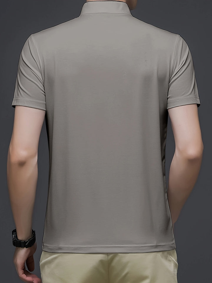 Matteo Technical Shirt – Anthracite