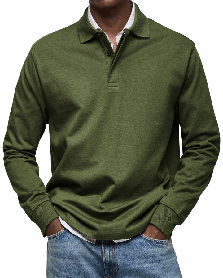 Xander™ - Casual Long sleeve polo
