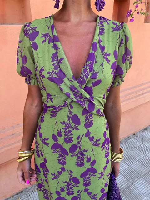 Sabrina™ - Beautiful Printed Women's Dress