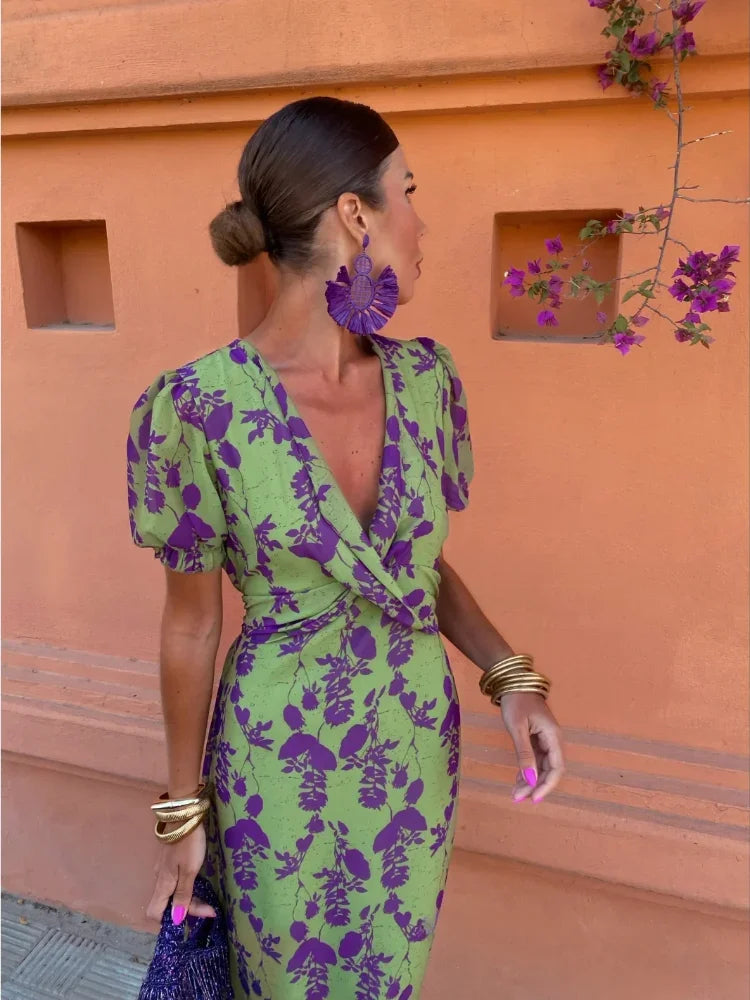 Sabrina™ - Beautiful Printed Women's Dress