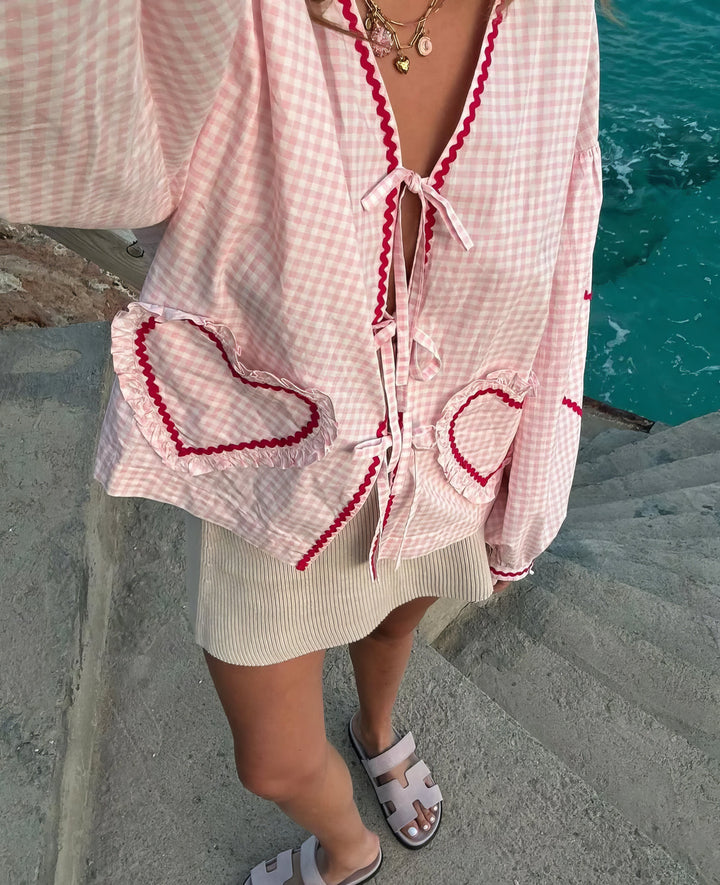 Sheila™ - Heart Blouse