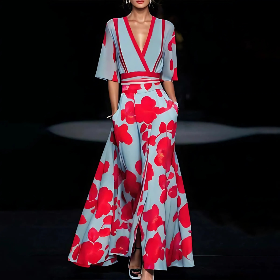 Zeinab™ - Elegant Summer Maxi Dress