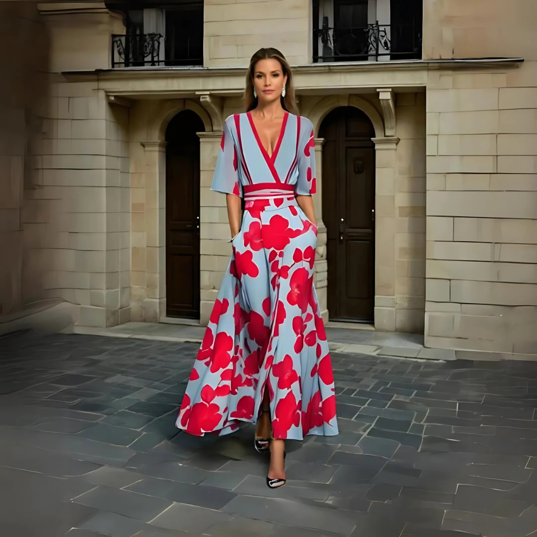 Zeinab™ - Elegant Summer Maxi Dress