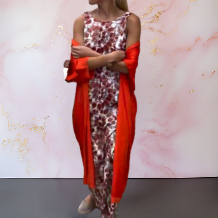Valeria™ - Elegant Dress with Cardigan