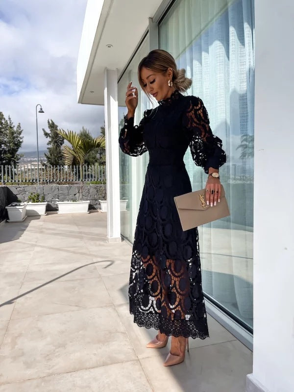 Toni™ - Stylish French Lace Dress