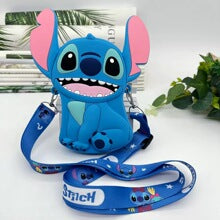 Crossbody Bag with Cartoon Print