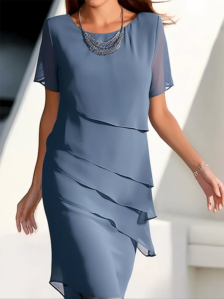 Nanna™ - Chiffon Pleated Dress
