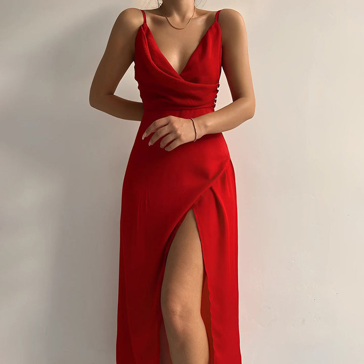 Rosenda™ - Elegant Dress with Slit