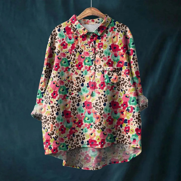 Rhonda™ - Elegant Women's Floral Shirt