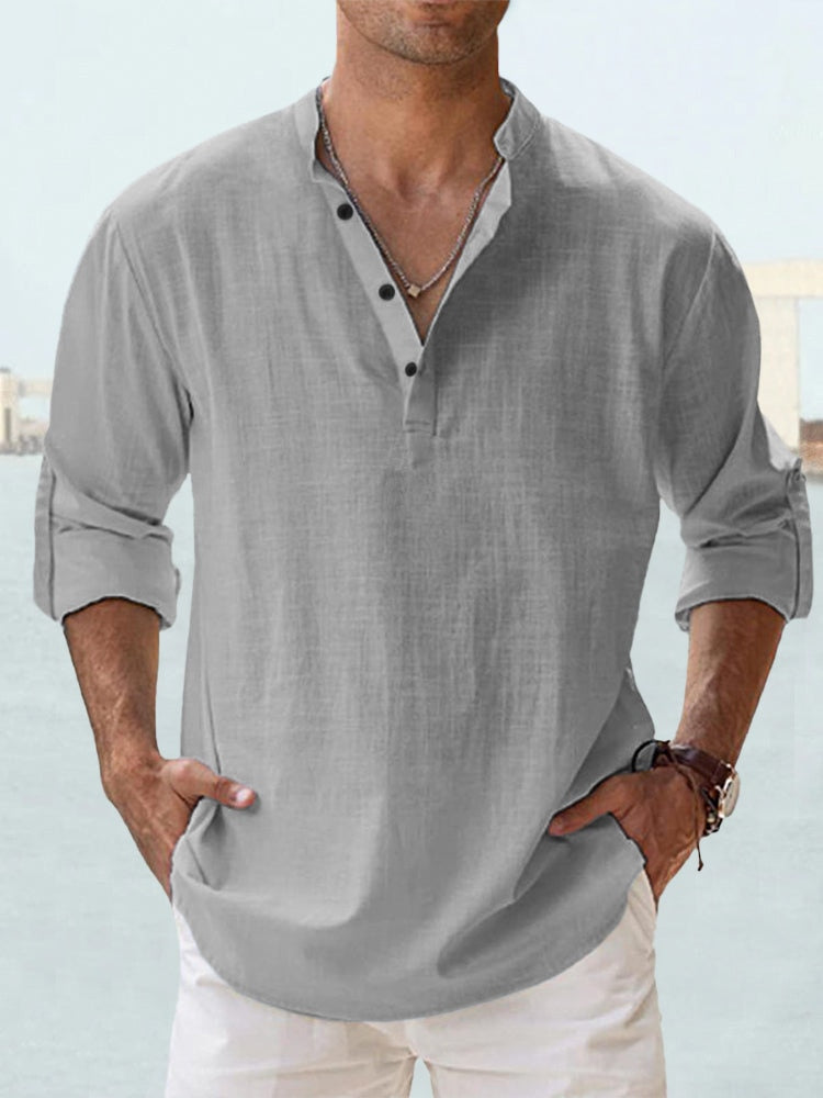Rayan™ - Casual Linen Overshirt