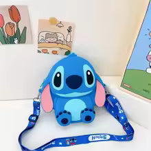 Crossbody Bag with Cartoon Print