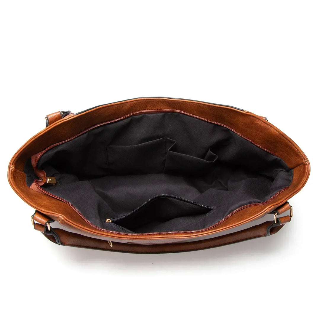 Adeline - Premium Leather Tote Bag