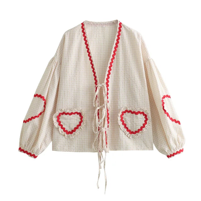 Sheila™ - Heart Blouse