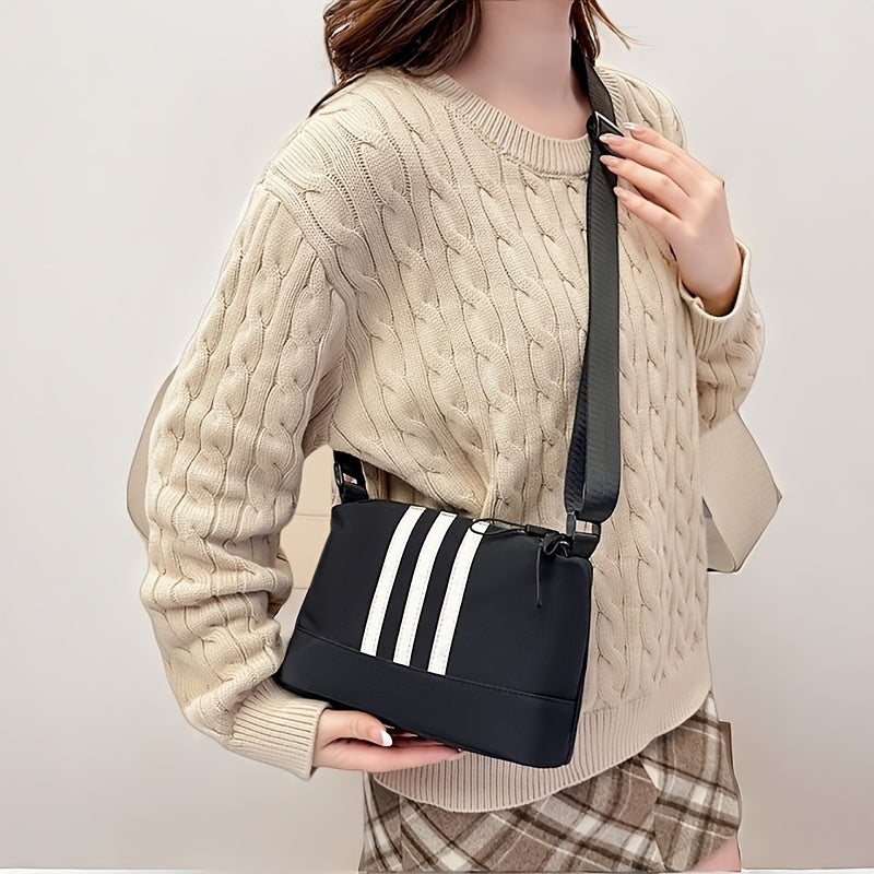 Thick Nylon Shoulder Bag