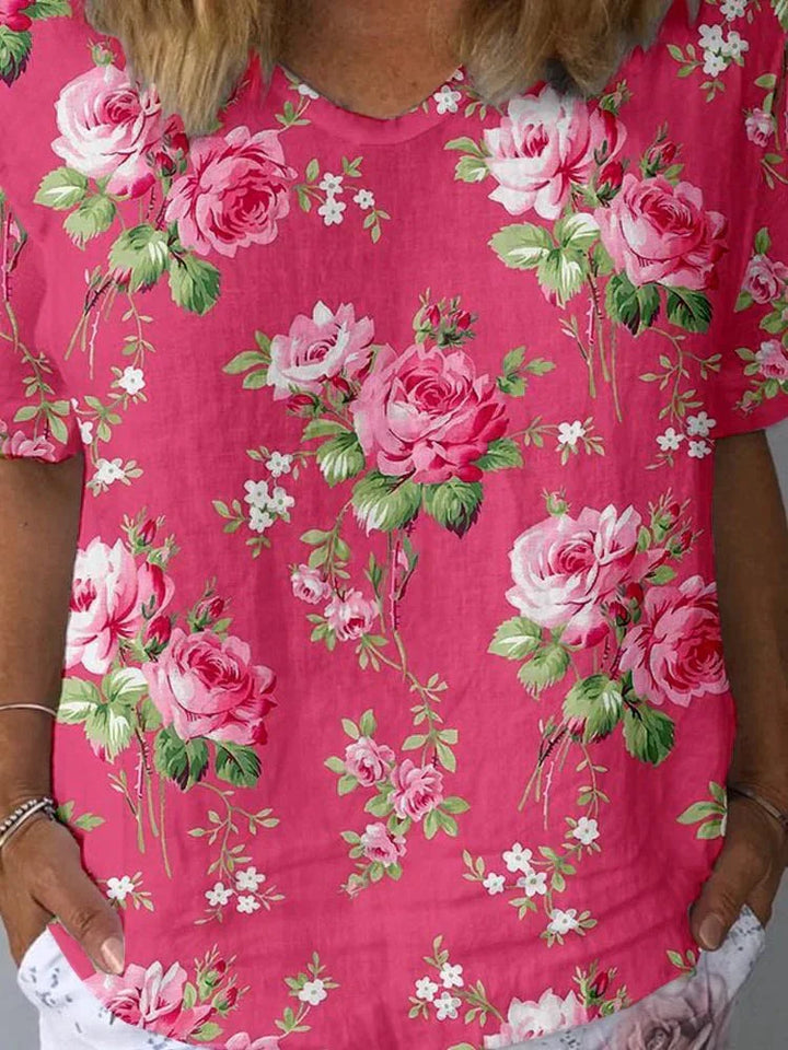 Gladys™ - Artistic Floral Shirt
