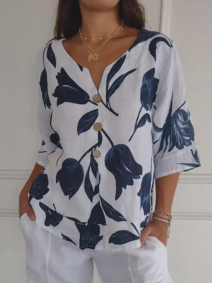 Peggy™ - Floral Blouse