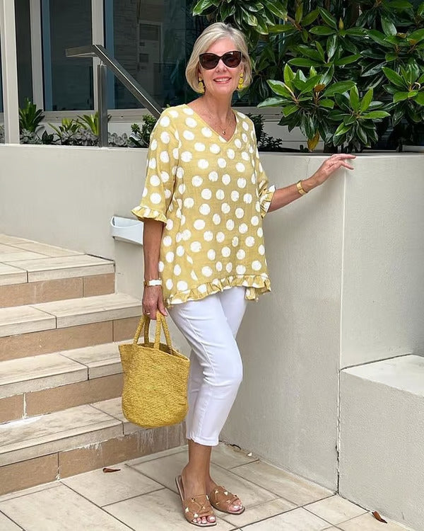 Rita™ - Elegant Vintage Top