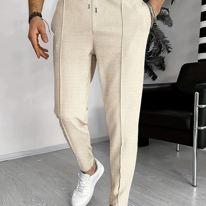 Casual Trousers with Drawstring