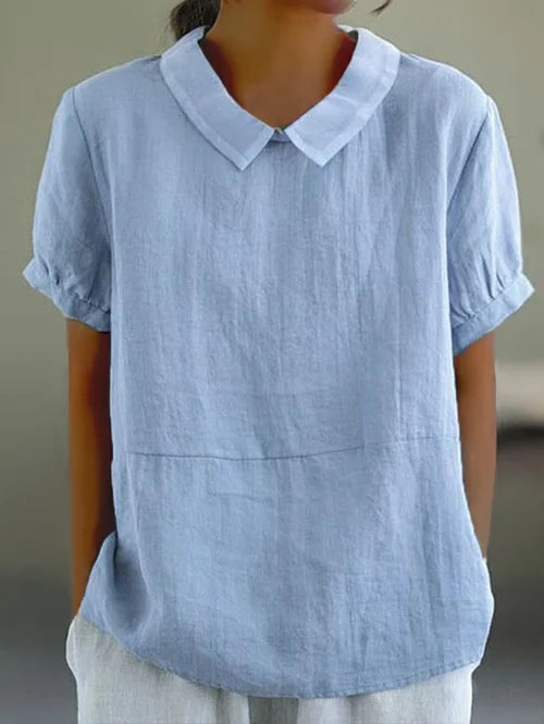Ramona™ - Relaxed Fit Collared Blouse