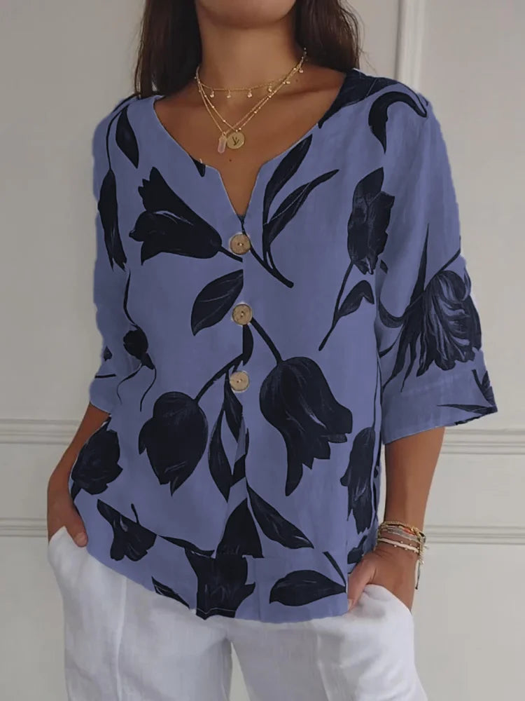 Peggy™ - Floral Blouse