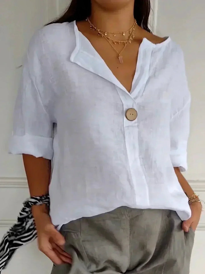 Juanita™ - Casual V-neck Blouse