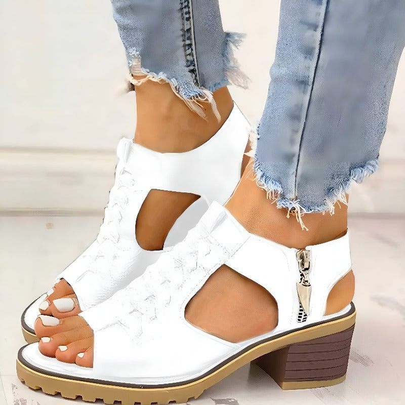 Danielle™ - Classic Leather Sandals