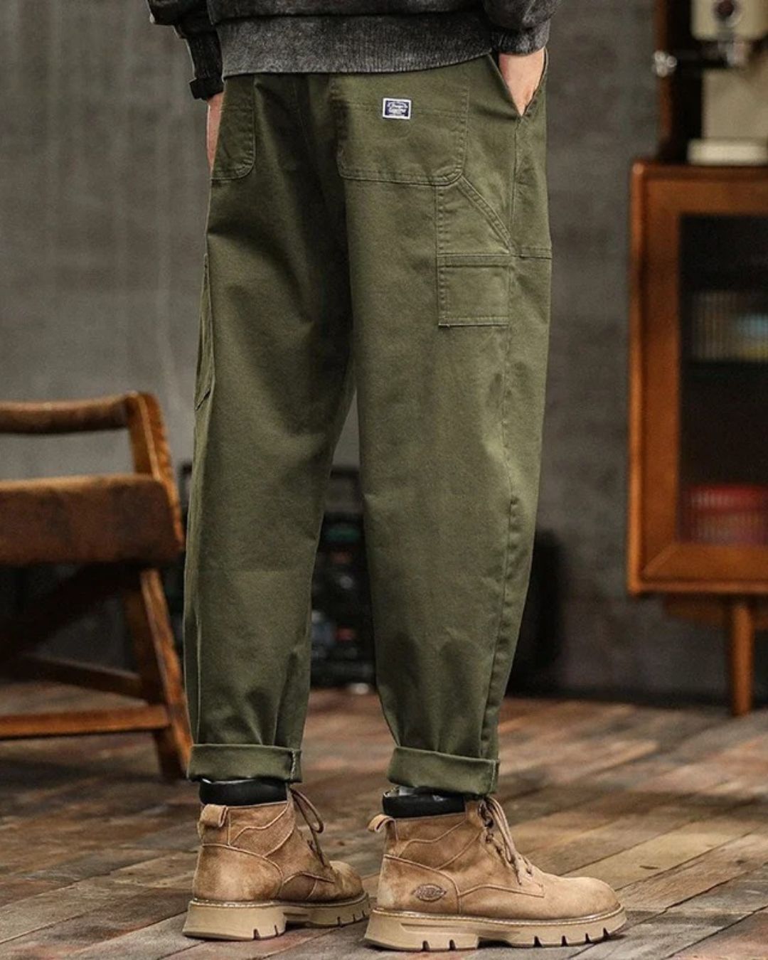 VINTAGE CARGO TROUSERS
