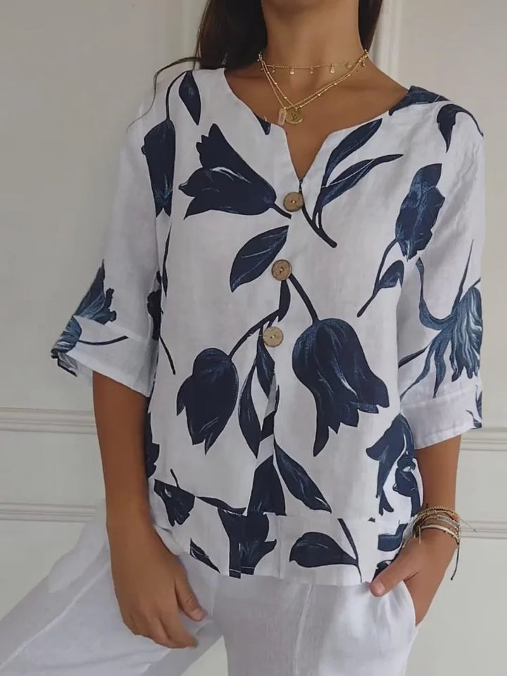 Peggy™ - Floral Blouse