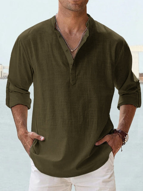 Rayan™ - Casual Linen Overshirt