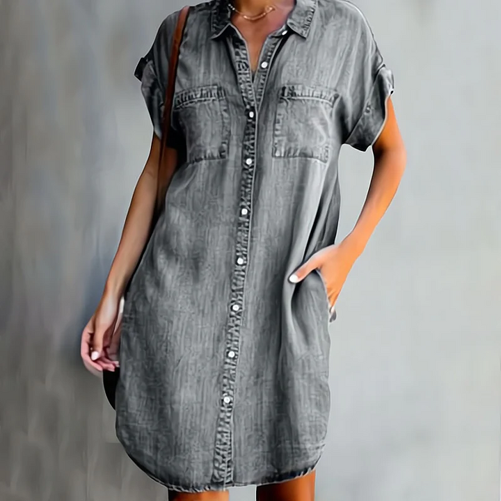 Solana™ - Classic Denim Dress